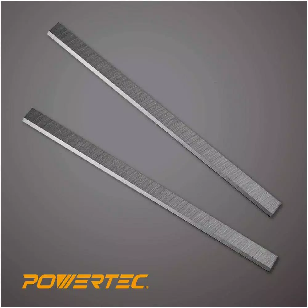 Woodworking Tool Accessories POWERTEC 12-1/2 In. X 3/4 In. X 1/8 In. High-Speed Steel Planer Knives (Set Of 2) 6 Woodworking Tool Accessories POWERTEC 12-1/2 In. X 3/4 In. X 1/8 In. High-Speed Steel Planer Knives (Set Of 2) - Image 4