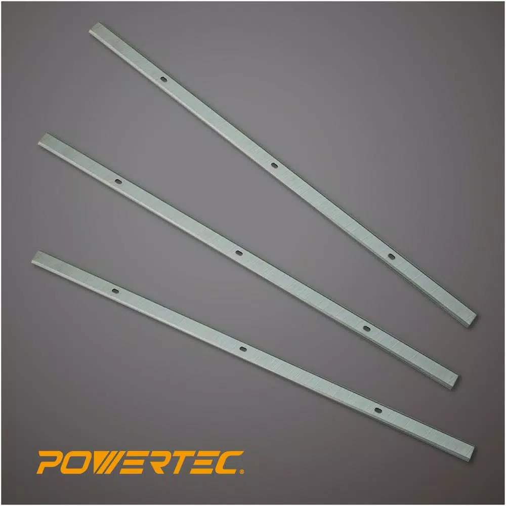 Woodworking Tool Accessories POWERTEC 13 In. High-Speed Steel Planer Knives For Delta 22-590 (Set Of 3) 6 Woodworking Tool Accessories POWERTEC 13 In. High-Speed Steel Planer Knives For Delta 22-590 (Set Of 3) - Image 4