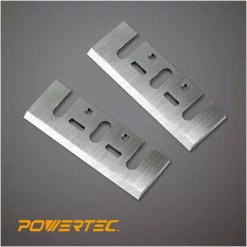 Woodworking Tool Accessories POWERTEC 3-1/4 In. HSS Planer Blades For Makita D17217 / N1900B (Set Of 2) 9 Woodworking Tool Accessories POWERTEC 3-1/4 In. HSS Planer Blades For Makita D17217 / N1900B (Set Of 2) -Dewalt Shop powertec planer blades 128341 1f 1000