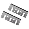Woodworking Tool Accessories POWERTEC 3-1/4 In. Carbide Planer Blades For Makita N1900 (Set Of 2)