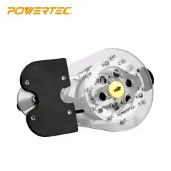 Woodworking Tool Accessories POWERTEC Universal Router Plate With Edge Routing Reversible Fence, Knobs And Machine Screws For Adaptive Mounting 11 Woodworking Tool Accessories POWERTEC Universal Router Plate With Edge Routing Reversible Fence, Knobs And Machine Screws For Adaptive Mounting -Dewalt Shop powertec router guides 71398 4f 1000