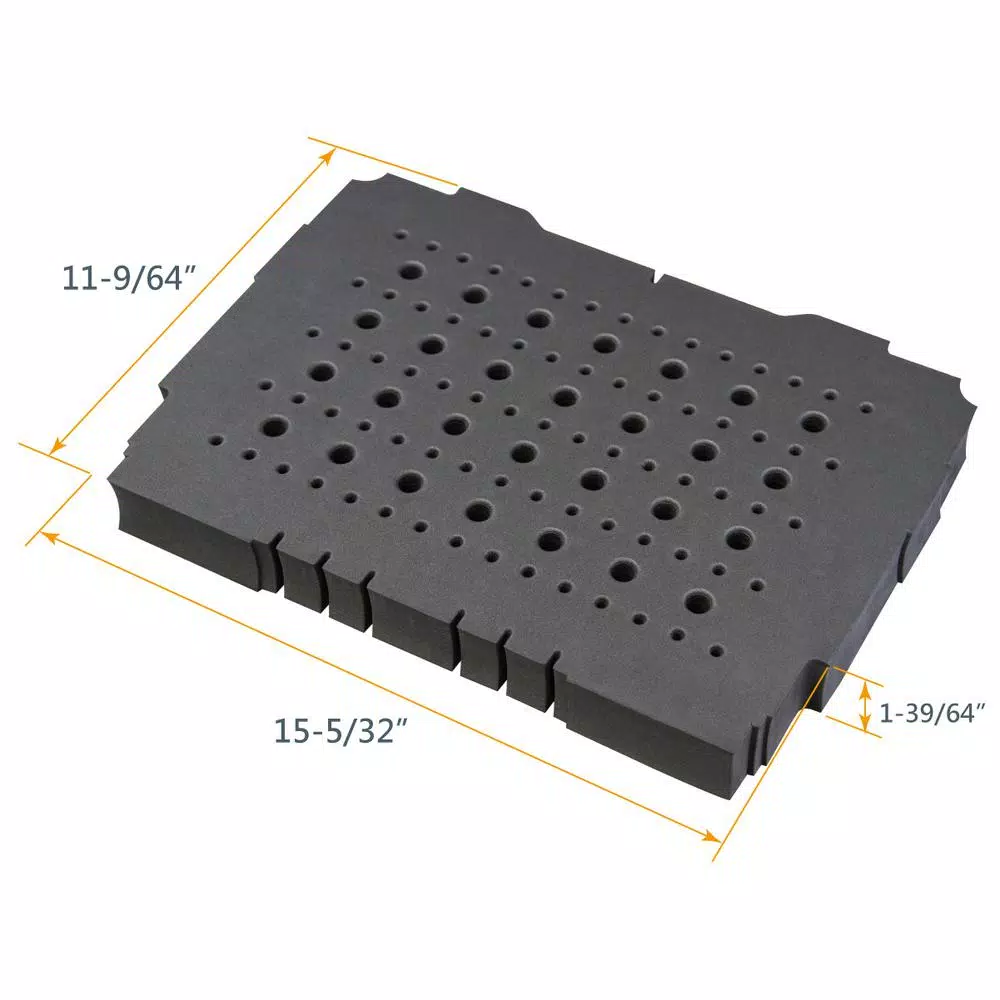 Woodworking Tool Accessories POWERTEC Router Bit Storage Tray For Festool Systainer SYS 1 4 Woodworking Tool Accessories POWERTEC Router Bit Storage Tray For Festool Systainer SYS 1 - Image 2