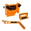 Woodworking Tool Accessories POWERTEC Featherboard Woodworking Safety Kit W/Magnetic Push Stick And Deluxe Push Blocks For Table Saws, Router Tables, Jointers