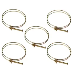 Specialty Power Tool Accessories POWERTEC 1-1/2 In. Wire Hose Clamp (5-Pack)