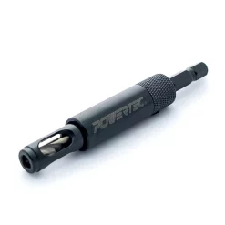 Specialty Power Tool Accessories POWERTEC Self Centering Steel Drill Bit With 1/4 In. Hex Shank