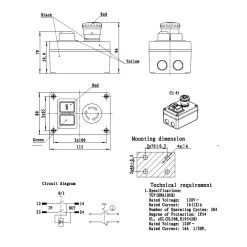 Specialty Power Tool Accessories POWERTEC 120-Volt Magnetic Switch -Dewalt Shop powertec specialty power tool accessories 71354 1f 1000