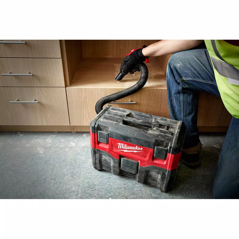 Wet & Dry Vacuums Milwaukee M18 18-Volt 2 Gal. Lithium-Ion Cordless Wet/Dry Vacuum W/ Extra Wet/Dry HEPA Filter 13 Wet & Dry Vacuums Milwaukee M18 18-Volt 2 Gal. Lithium-Ion Cordless Wet/Dry Vacuum W/ Extra Wet/Dry HEPA Filter - Image 11