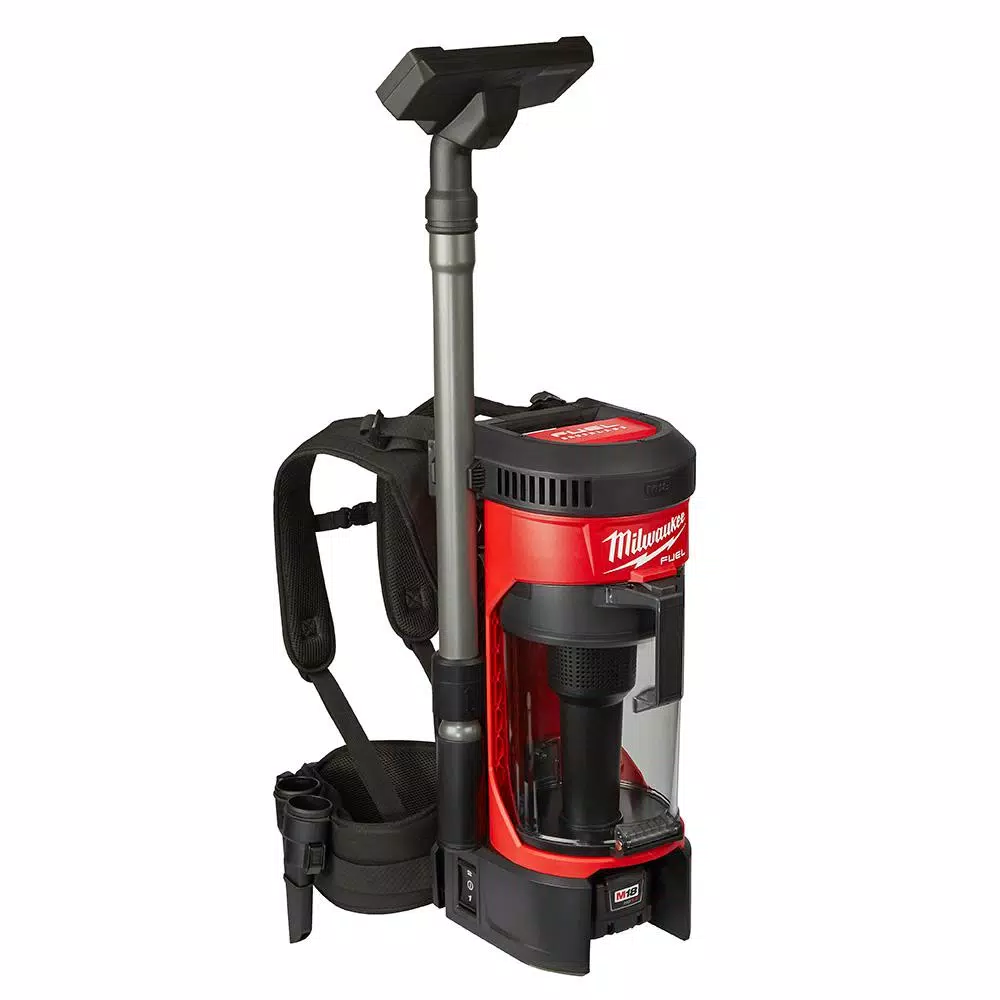 Wet & Dry Vacuums Milwaukee M18 Fuel 18-Volt Lithium-Ion Brushless Cordless 1 Gal. 3-in-1 Backpack Vacuum Kit And One 8.0 Ah Battery And Accessories - Image 11