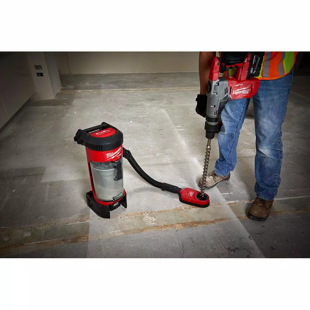 Wet & Dry Vacuums Milwaukee M18 Fuel 18-Volt Lithium-Ion Brushless Cordless 1 Gal. 3-in-1 Backpack Vacuum Kit And One 8.0 Ah Battery And Accessories - Image 13