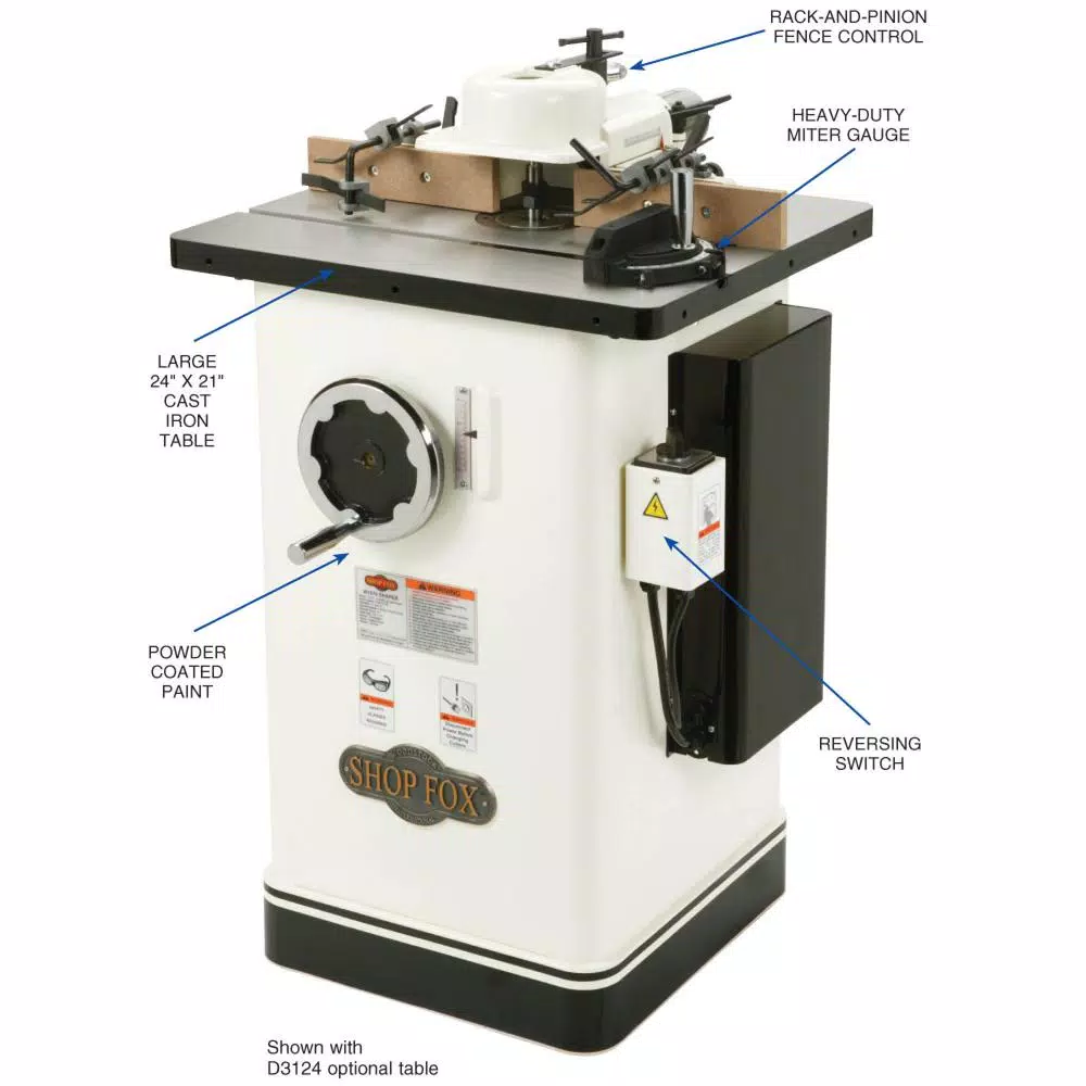 Sharpening Tools Shop Fox 2 HP Shaper 10 Sharpening Tools Shop Fox 2 HP Shaper - Image 8