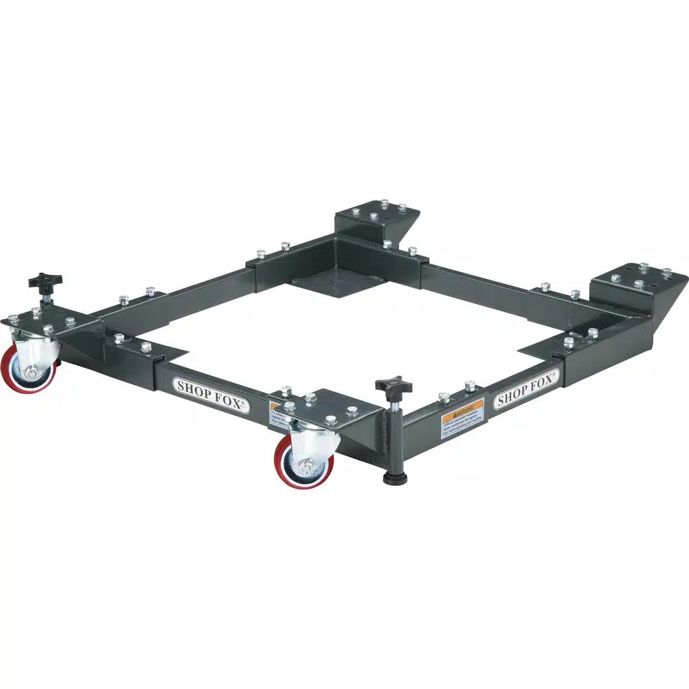 Specialty Power Tool Accessories Shop Fox Adjustable Mobile Base – Heavy-Duty 4 Specialty Power Tool Accessories Shop Fox Adjustable Mobile Base – Heavy-Duty - Image 3