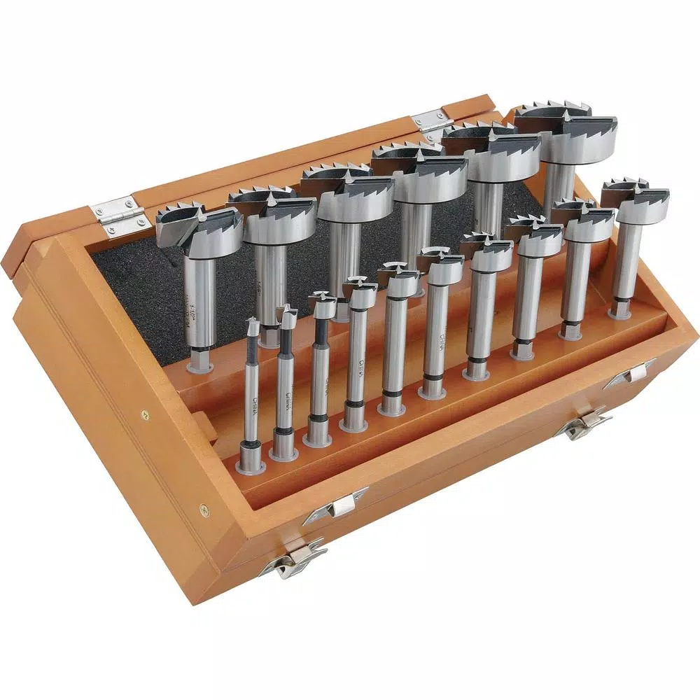Specialty Power Tool Accessories Shop Fox 1/4 In. To 2-1/8 In. Forstner Hex Shank Bit Set (16-Piece) 3 Specialty Power Tool Accessories Shop Fox 1/4 In. To 2-1/8 In. Forstner Hex Shank Bit Set (16-Piece)