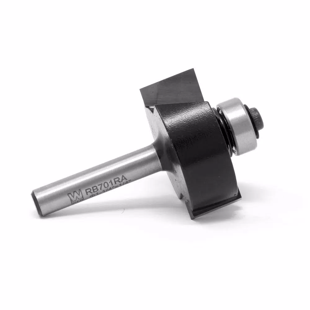Woodworking Tool Accessories WEN 1-1/4 Rabbeting Carbide Tipped Router Bit With 1/4 In. Shank 6 Woodworking Tool Accessories WEN 1-1/4 Rabbeting Carbide Tipped Router Bit With 1/4 In. Shank - Image 4