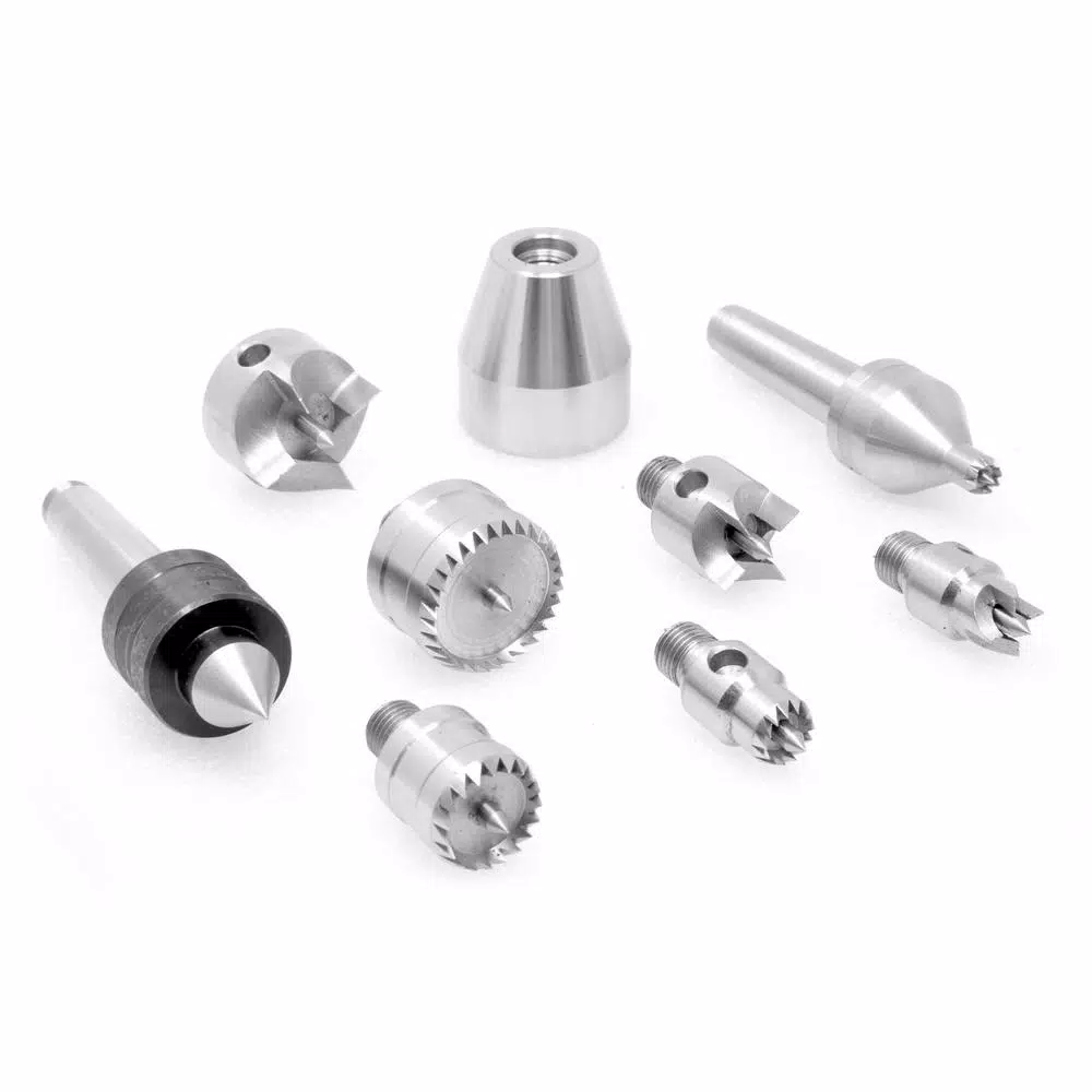Woodworking Tool Accessories WEN MT2 Wood Lathe Drive And Live Center Kit With Aluminum Case (9-Piece) 6 Woodworking Tool Accessories WEN MT2 Wood Lathe Drive And Live Center Kit With Aluminum Case (9-Piece) - Image 4