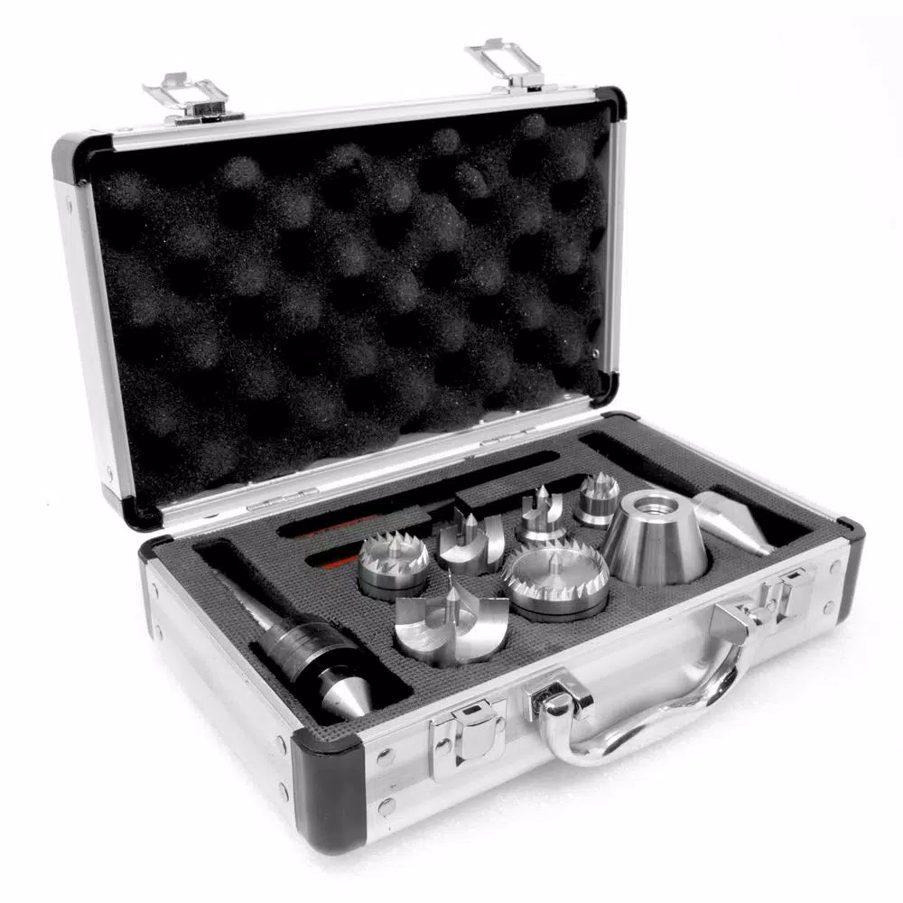 Woodworking Tool Accessories WEN MT2 Wood Lathe Drive And Live Center Kit With Aluminum Case (9-Piece) 4 Woodworking Tool Accessories WEN MT2 Wood Lathe Drive And Live Center Kit With Aluminum Case (9-Piece) - Image 2