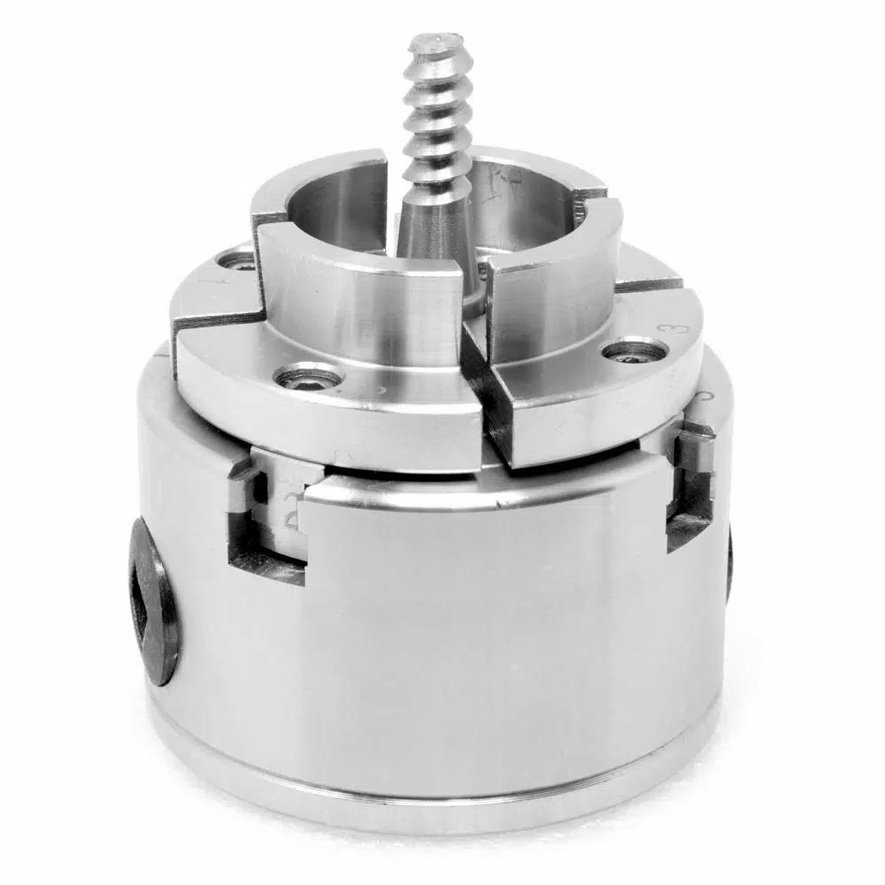 Woodworking Tool Accessories WEN 2.75 In. 4-Jaw Self-Centering Keyed Lathe Chuck Set With 1 In. X 8TPI Thread 7 Woodworking Tool Accessories WEN 2.75 In. 4-Jaw Self-Centering Keyed Lathe Chuck Set With 1 In. X 8TPI Thread - Image 5