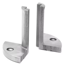 Woodworking Tool Accessories WEN 2.5 In. Extended Lathe Chuck Jaws With Internal Square Grip And External Dovetail Profile
