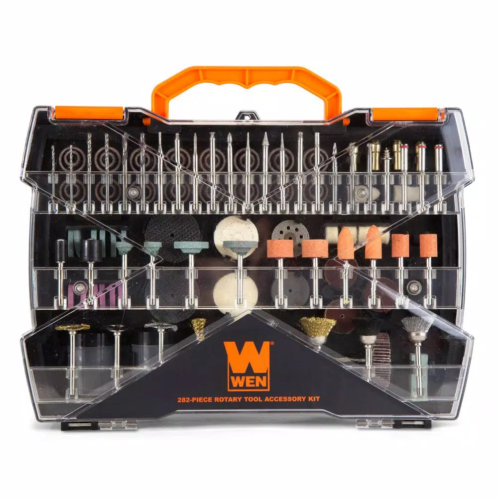 Rotary Tool Accessories WEN Assorted Rotary Tool Accessory Kit With Carrying Case (282-Piece) 7 Rotary Tool Accessories WEN Assorted Rotary Tool Accessory Kit With Carrying Case (282-Piece) - Image 5