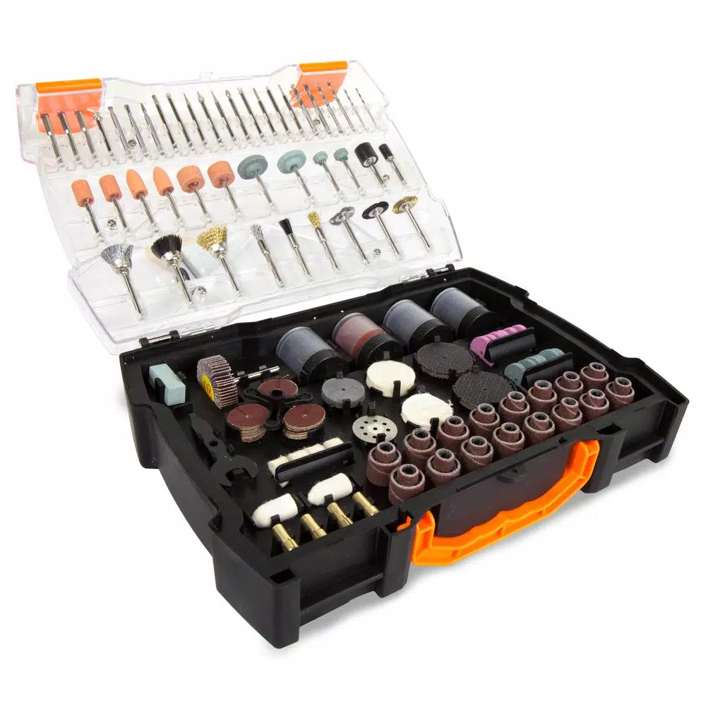 Rotary Tool Accessories WEN Assorted Rotary Tool Accessory Kit With Carrying Case (282-Piece) 4 Rotary Tool Accessories WEN Assorted Rotary Tool Accessory Kit With Carrying Case (282-Piece) - Image 2