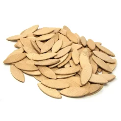 Woodworking Tool Accessories WEN #10 FSC Certified Birch Wood Biscuits For Woodworking (100-Pack)