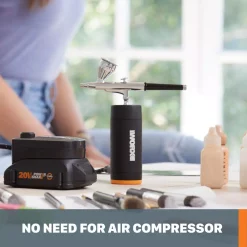 Rotary Tool Accessories Worx MakerX 20-Volt Air Brush Rotary Tool Attachment (Tool Only) 17 Rotary Tool Accessories Worx MakerX 20-Volt Air Brush Rotary Tool Attachment (Tool Only) -Dewalt Shop worx rotary tool attachments wx742l 9 1f 1000