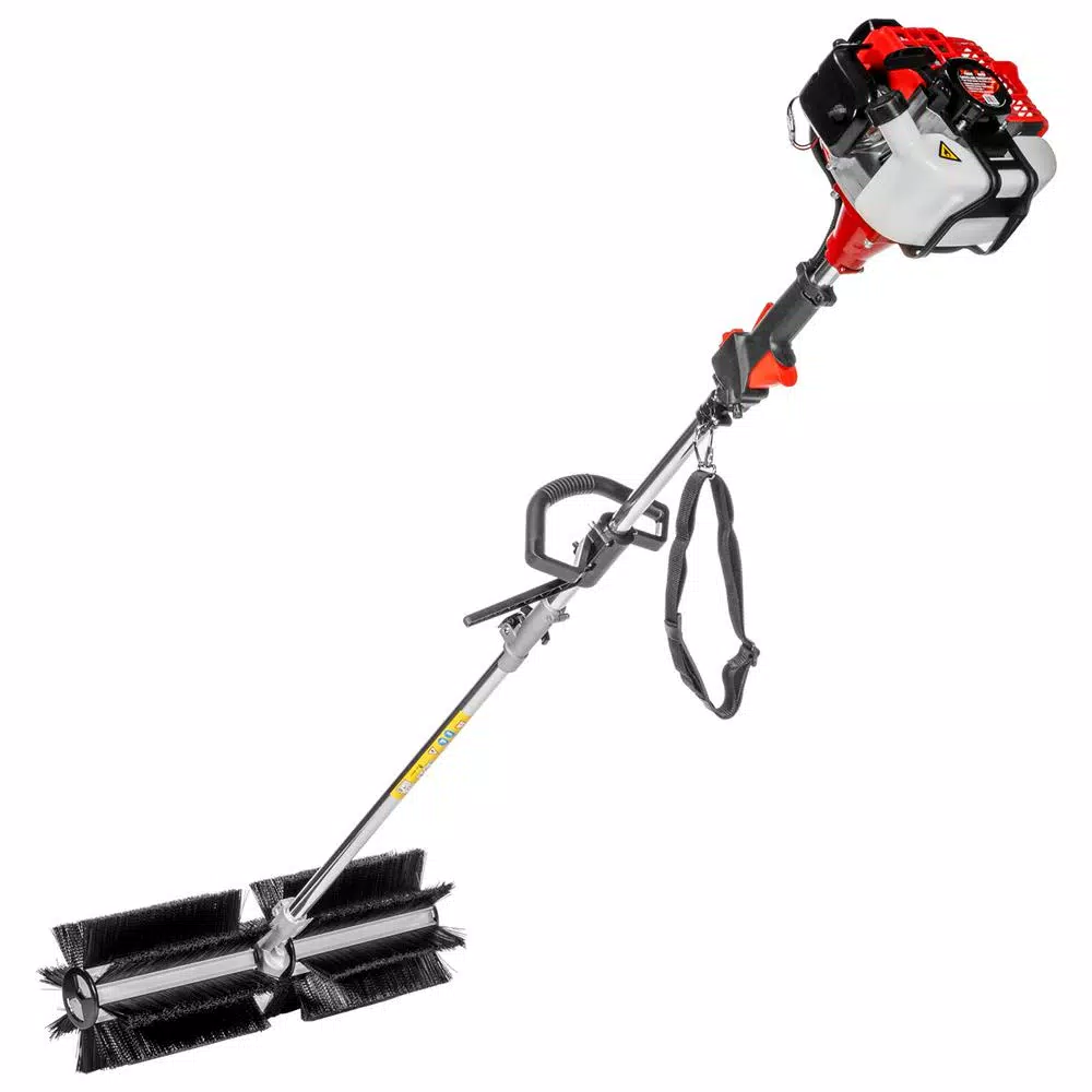 Specialty Power Tool Accessories XtremepowerUS 43 Cc 24 In. Portable Gas Power Brush Snow Sweeper - Image 4