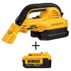 Wet & Dry Vacuums DEWALT 20-Volt 1/2 Gal. MAX Lithium-Ion Wet/Dry Portable Vacuum With Bonus 20-Volt MAX XR Li-Ion Premium Battery Pack 4.0 Ah 2 Wet & Dry Vacuums DEWALT 20-Volt 1/2 Gal. MAX Lithium-Ion Wet/Dry Portable Vacuum With Bonus 20-Volt MAX XR Li-Ion Premium Battery Pack 4.0 Ah -Dewalt Shop yellows golds dewalt wet dry vacuums dcv517bw204 64 1000