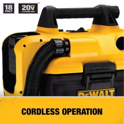 Wet & Dry Vacuums DEWALT 2 Gal. Max Cordless Wet/Dry Vacuum Without Battery And Charger 22 Wet & Dry Vacuums DEWALT 2 Gal. Max Cordless Wet/Dry Vacuum Without Battery And Charger -Dewalt Shop yellows golds dewalt wet dry vacuums dcv580h 77 1000