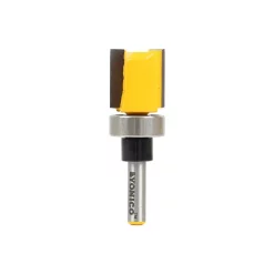 Woodworking Tool Accessories Yonico 3/4 In. Dia Carbide Tipped Template Flush Trim 1/4 In. Shank Router Bit