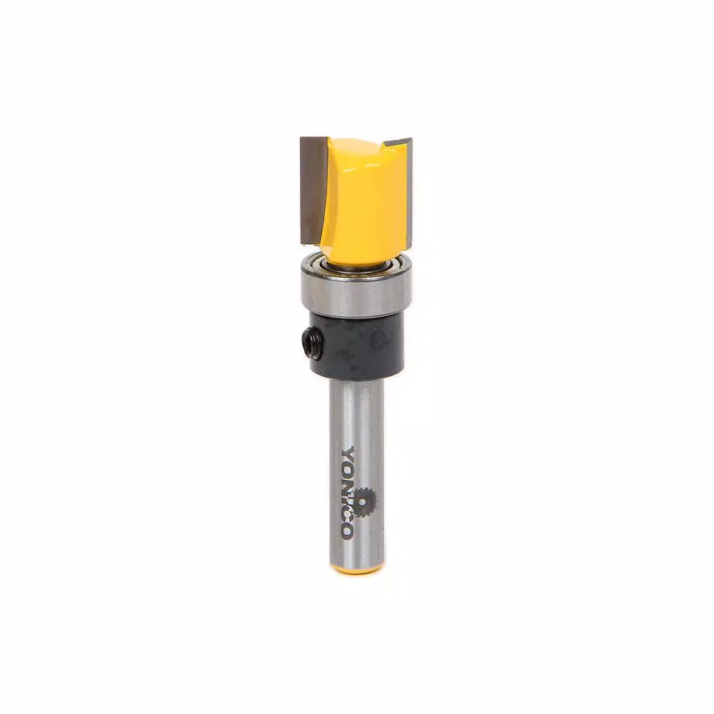 Woodworking Tool Accessories Yonico Template Flush Trim 1/2 In. Dia Carbide Tipped Router Bit 3 Woodworking Tool Accessories Yonico Template Flush Trim 1/2 In. Dia Carbide Tipped Router Bit