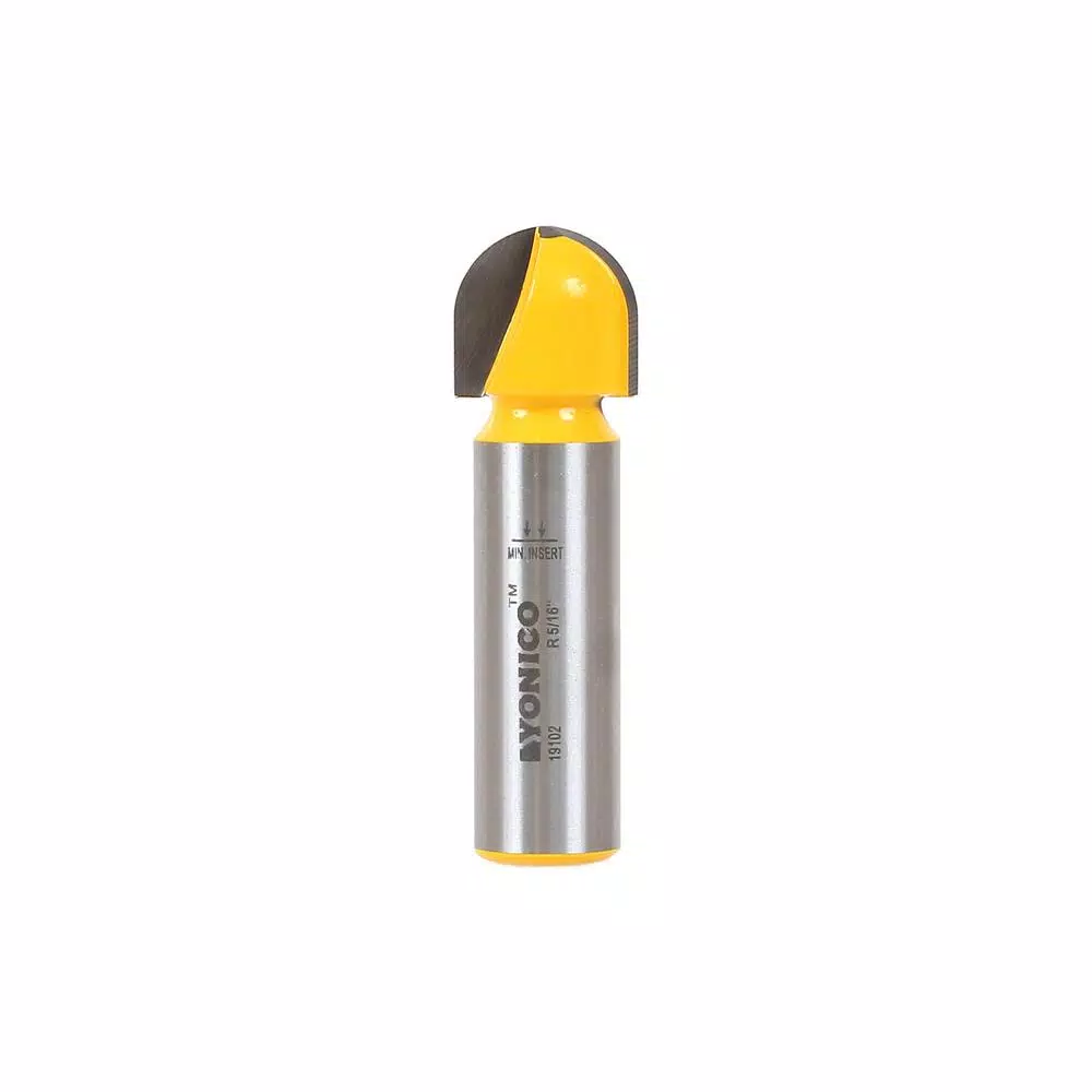 Woodworking Tool Accessories Yonico 5/8 In. Dia Carbide Tipped Core Box 1/2 In. Shank Router Bit 3 Woodworking Tool Accessories Yonico 5/8 In. Dia Carbide Tipped Core Box 1/2 In. Shank Router Bit