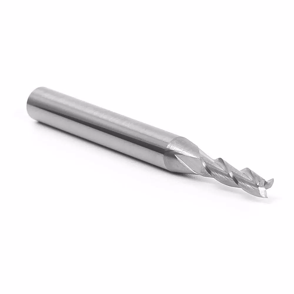 Woodworking Tool Accessories Yonico 1/8 In. Dia Solid Carbide 3-Flute Upcut Spiral End Mill 1/4 In. Shank CNC Router Bit 3 Woodworking Tool Accessories Yonico 1/8 In. Dia Solid Carbide 3-Flute Upcut Spiral End Mill 1/4 In. Shank CNC Router Bit