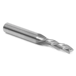 Woodworking Tool Accessories Yonico 3/16 In. Dia Solid Carbide 3-Flute Downcut Spiral End Mill 1/4 In. Shank CNC Router Bit
